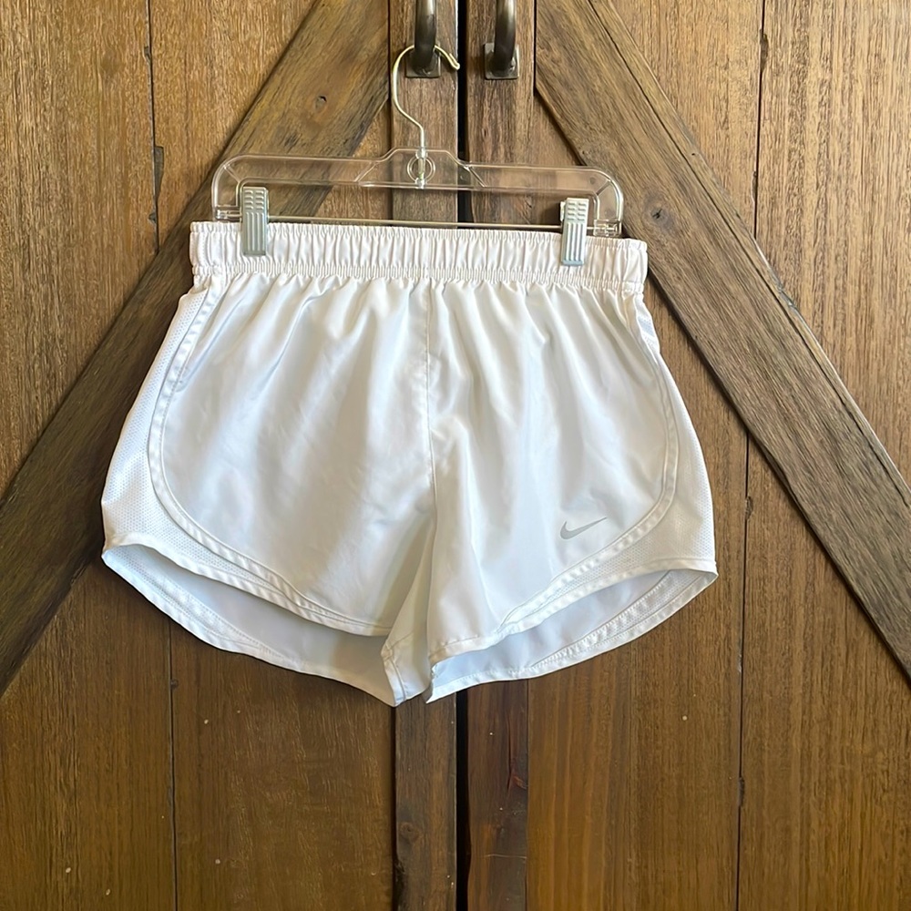 White Nike Shorts